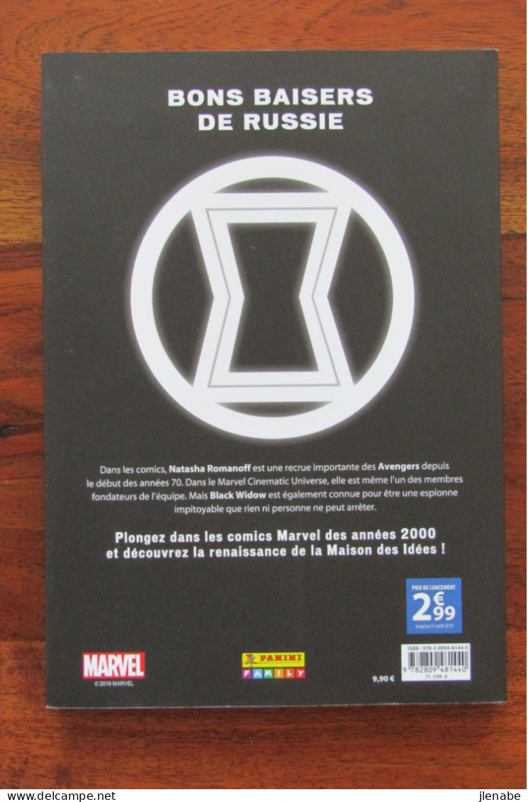 MARVEL Années 2000 Collection La Renaissance Tome 3 Black Widow - Marvel France