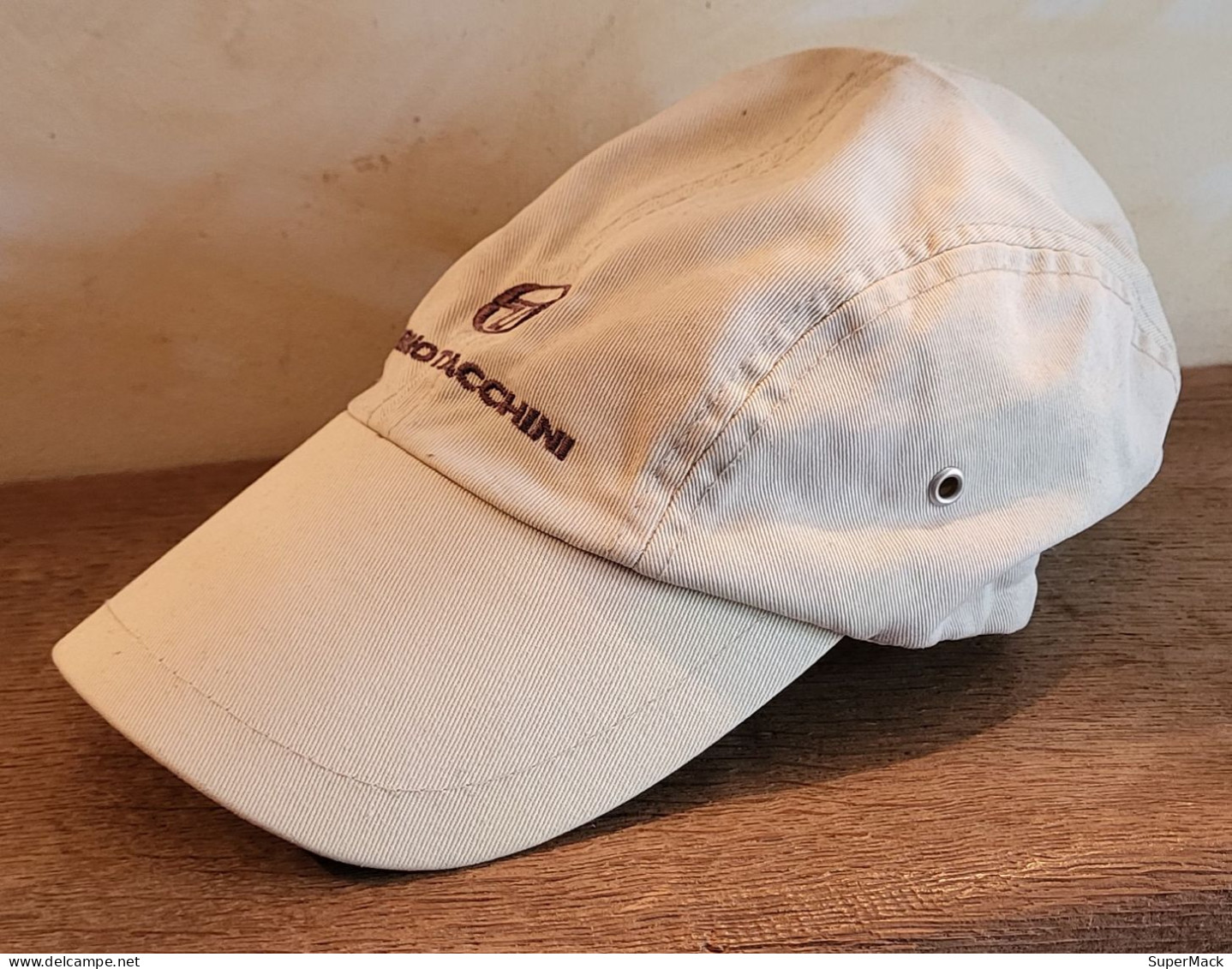 SERGIO TACCHINI, Casquette De Golf Beige, 100% Coton - Habillement, Souvenirs & Autres