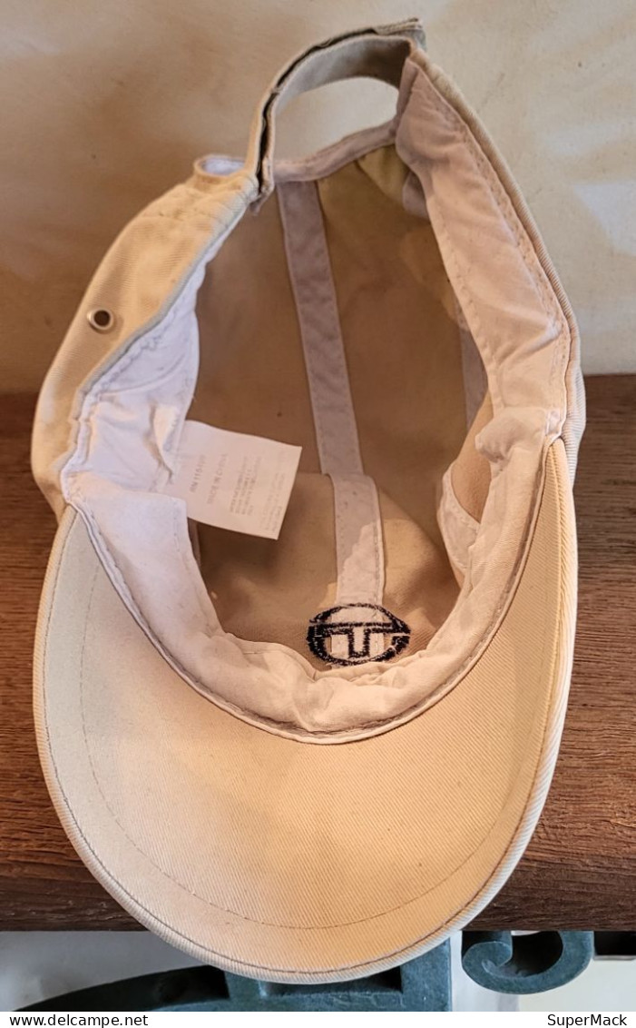 SERGIO TACCHINI, Casquette De Golf Beige, 100% Coton *** RARE *** - Habillement, Souvenirs & Autres