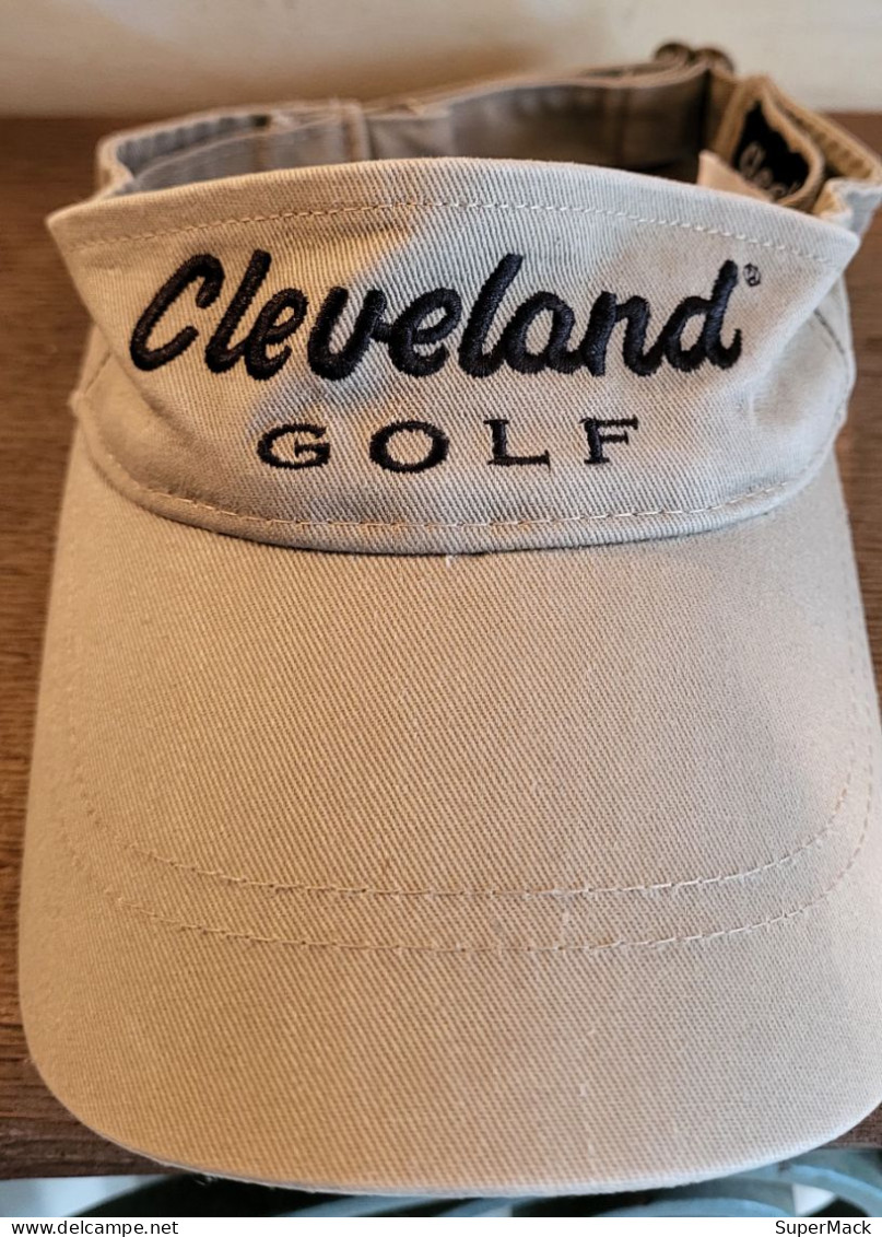 CLEVELAND GOLF, Casquette De Golf Beige, 100% Coton ### NEUVE ### - Kleding, Souvenirs & Andere
