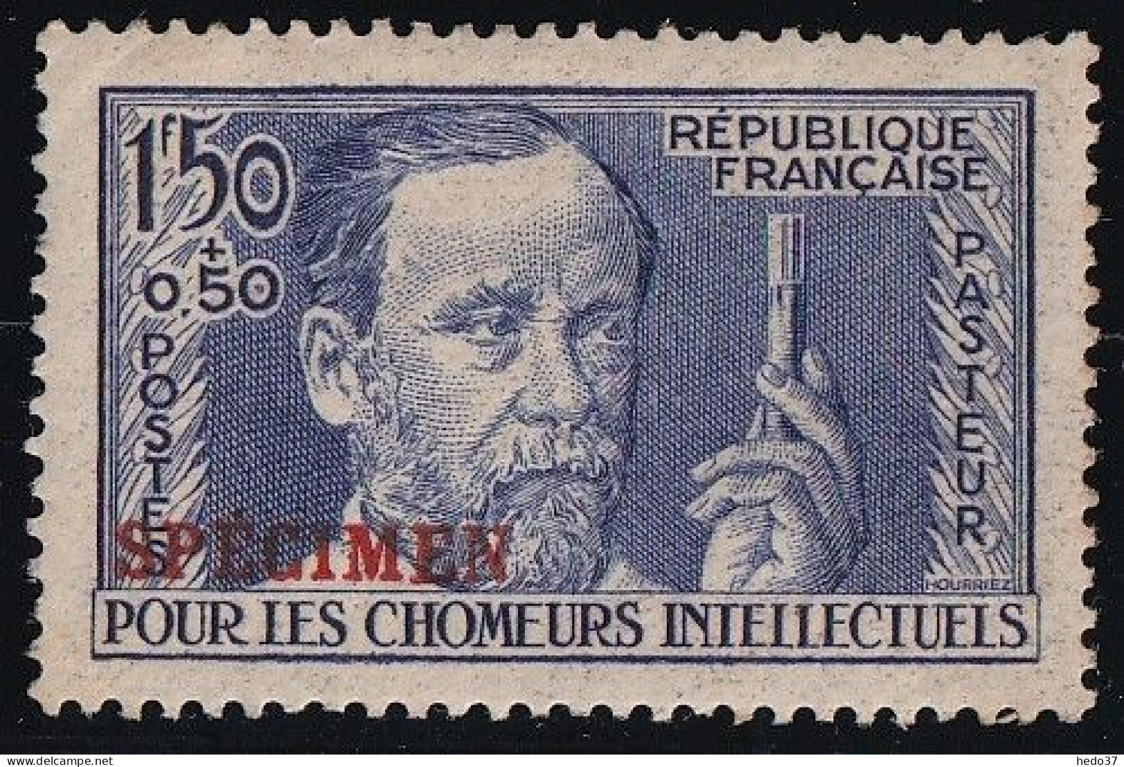 France Spécimen N°333 - Neuf * Avec Charnière - TB - Specimen