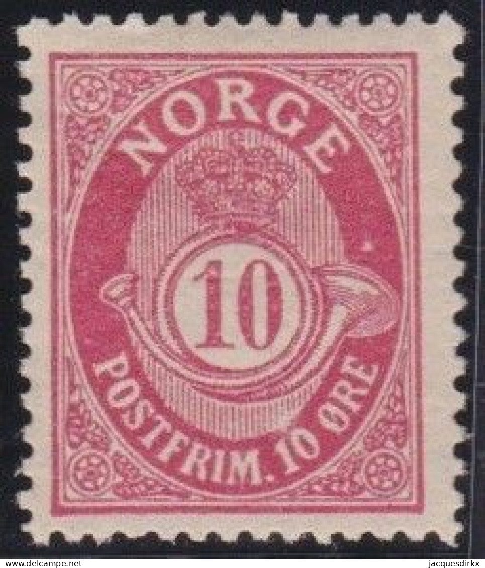 Norway   .   Y&T     .    39 (2 Scans)      .    *     .     Mint-hinged - Unused Stamps