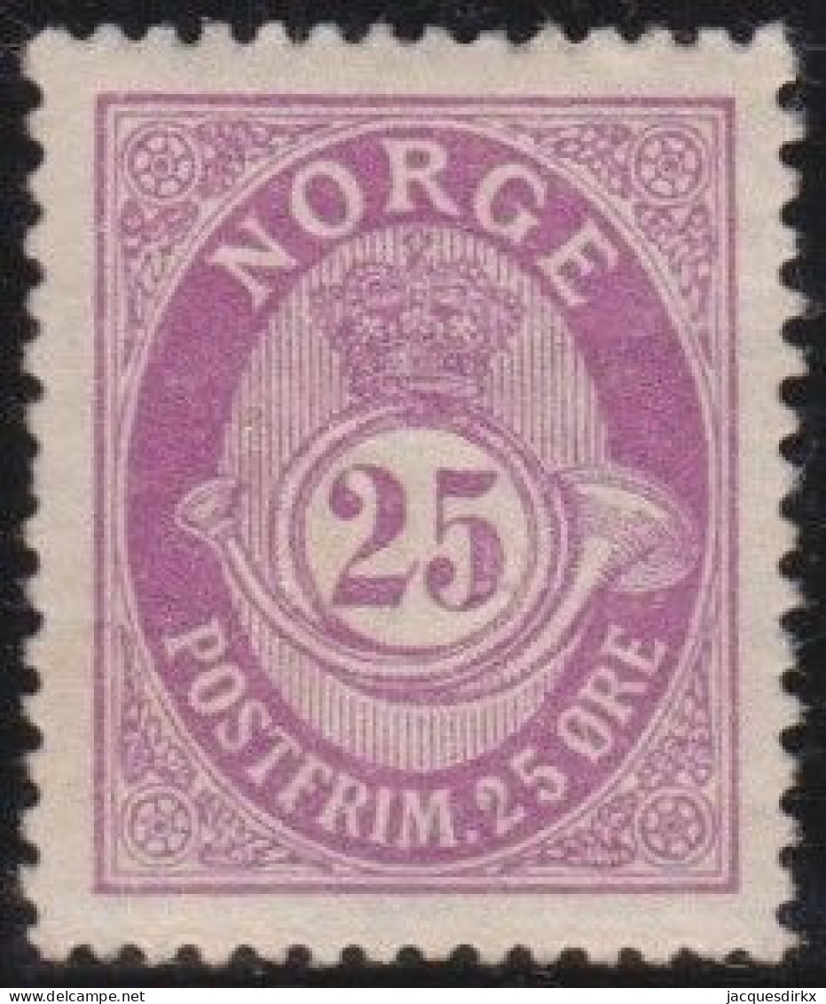 Norway   .   Y&T     .    53 (2 Scans)      .    *     .     Mint-hinged - Neufs