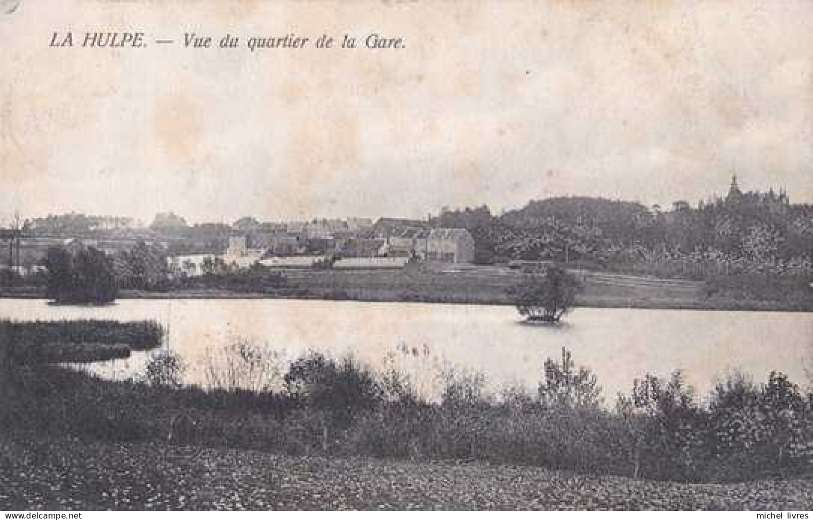 La Hulpe - Vue Du Quartier De La Gare - Circulé En 1913 - TBE - La Hulpe