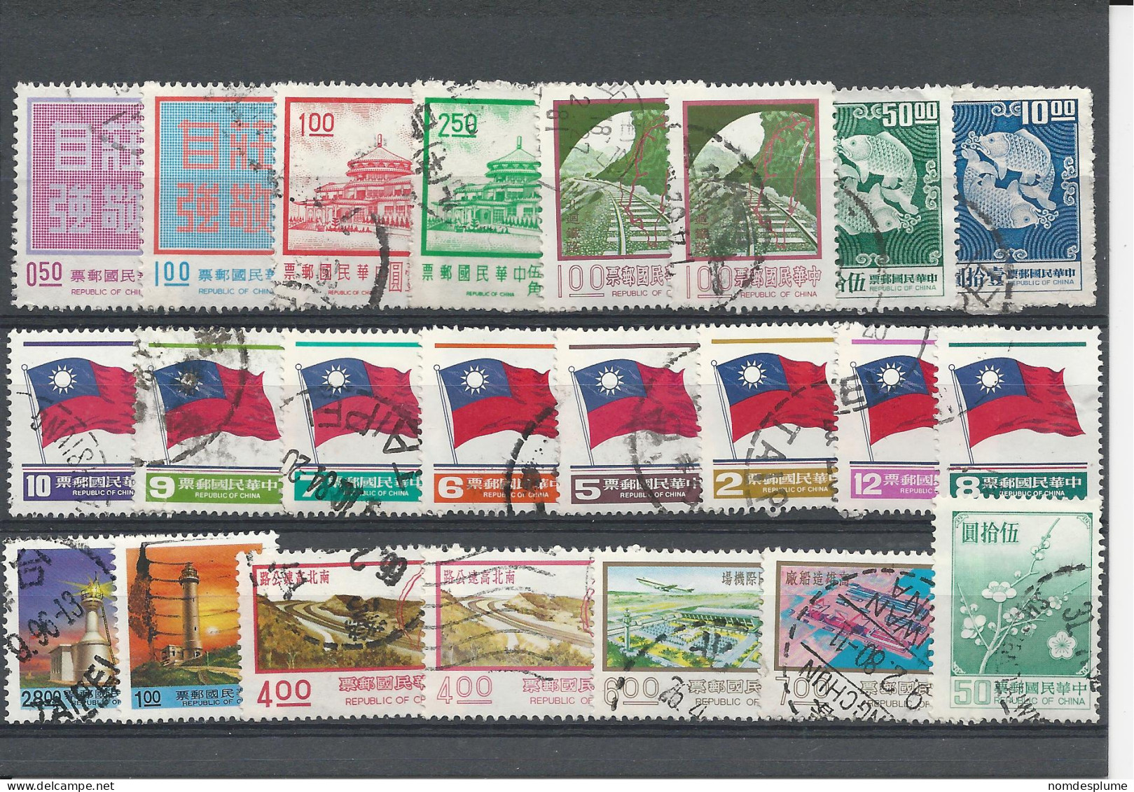 24887) Republic Of China Taiwan Collection - Andere & Zonder Classificatie