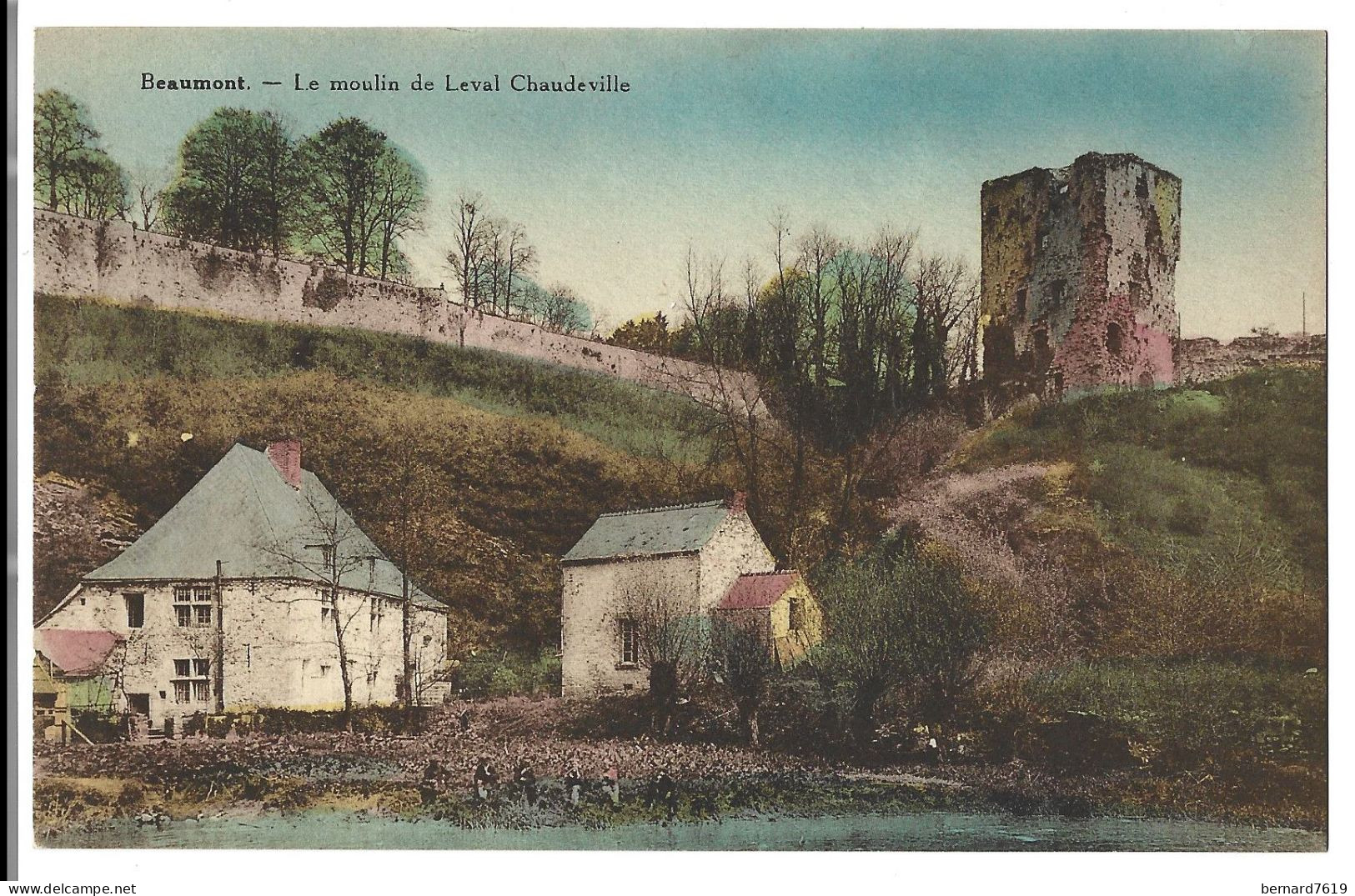 Belgique - Beaumont  - Le Moulin De Leval Chaudreville - Beaumont