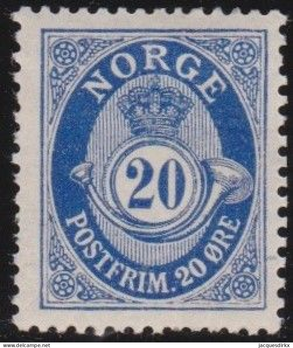 Norway   .   Y&T     .    77     .    *     .     Mint-hinged - Nuevos