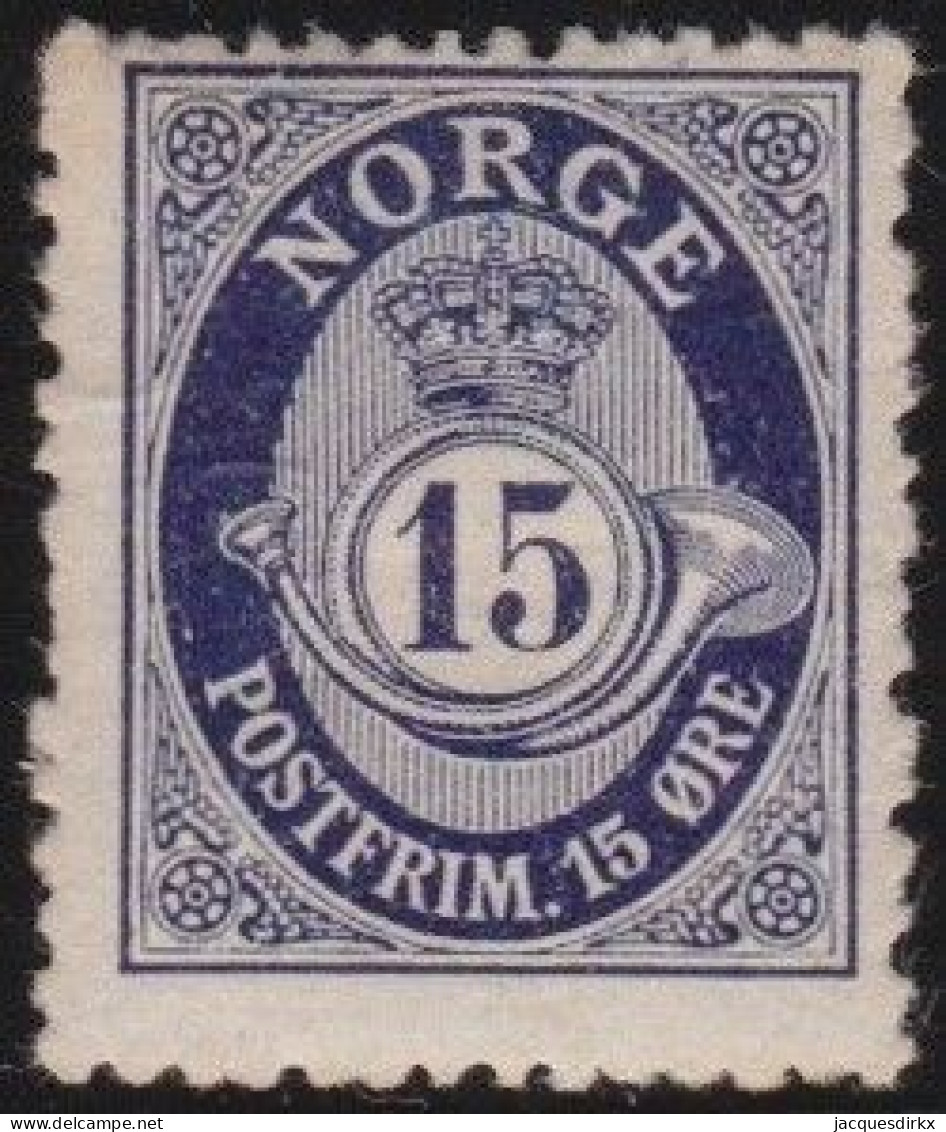 Norway   .   Y&T     .    76     .    *     .     Mint-hinged - Ongebruikt