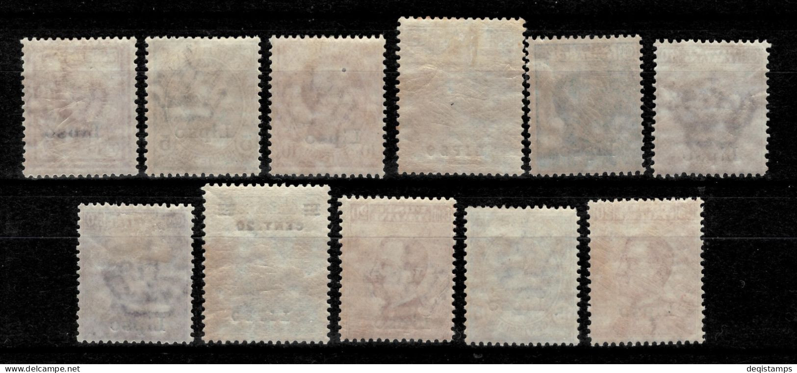 Italian Post - Levant 1916/22  Aegean Islands "Lipso" Overprint  MH - Ägäis (Lipso)