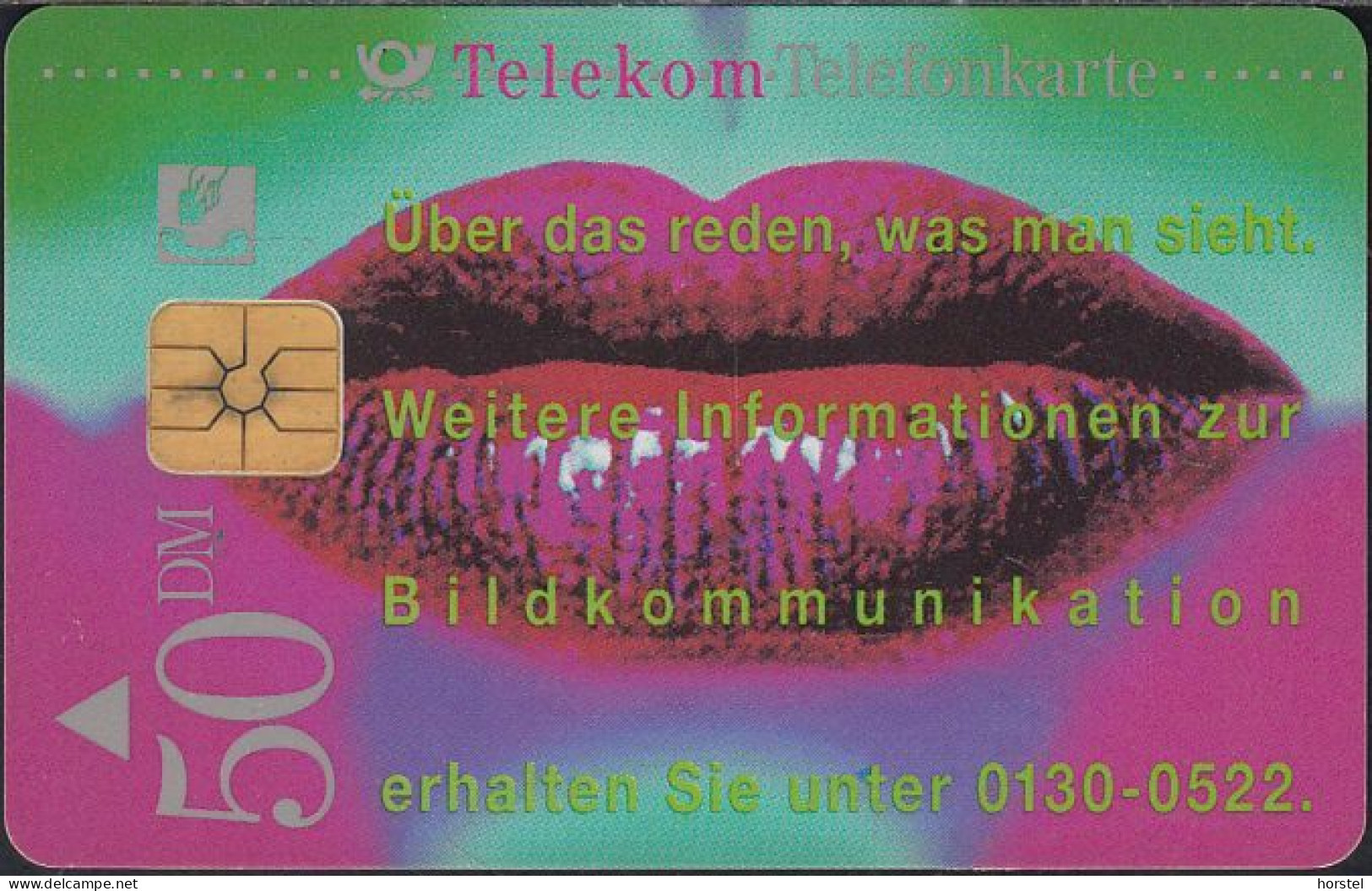 GERMANY PD1/93 - Mund - Auge - Eye - Mouth - P & PD-Series: Schalterkarten Der Dt. Telekom