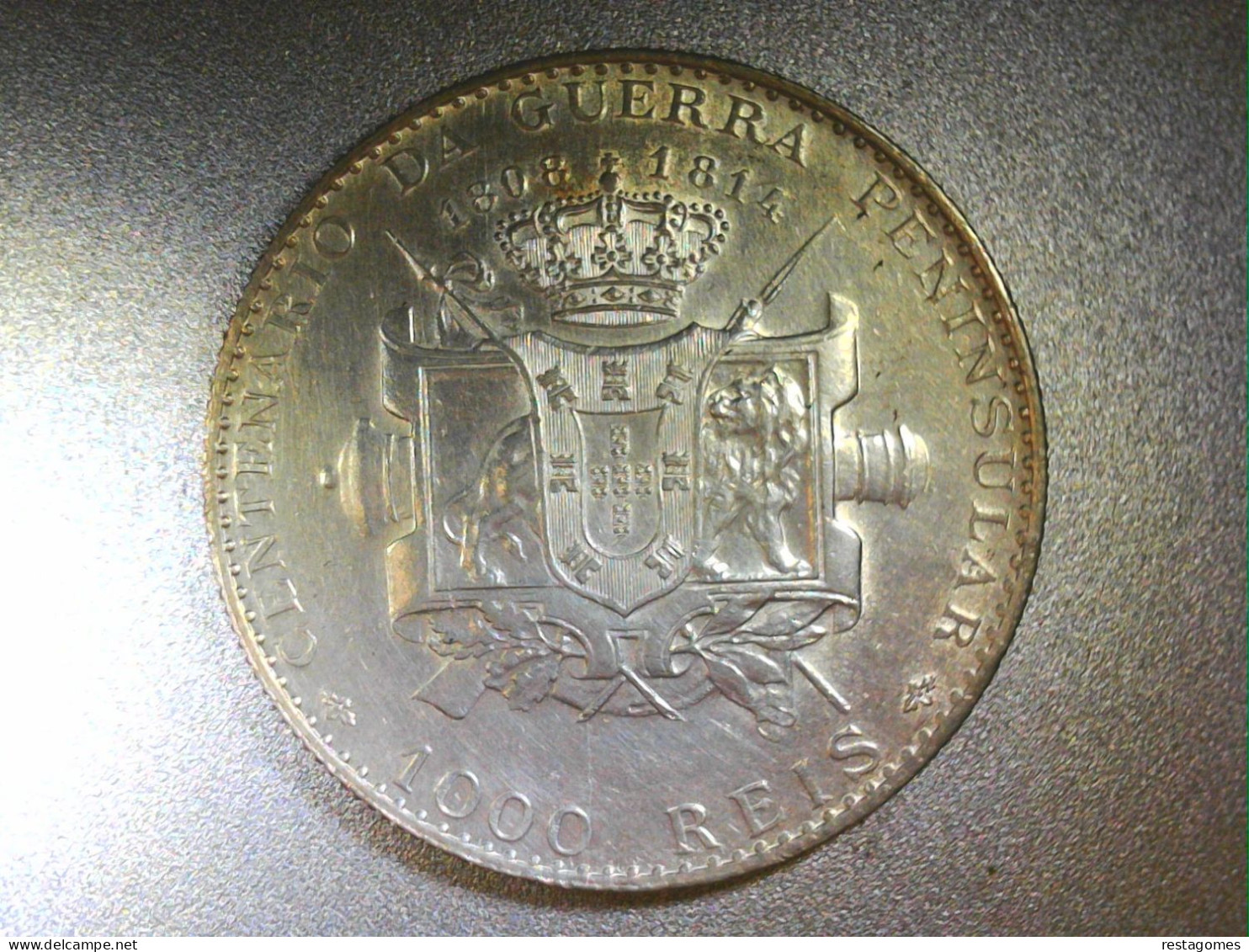 Portugal D. Manuel II - 1000 Reis 1910 - Portugal