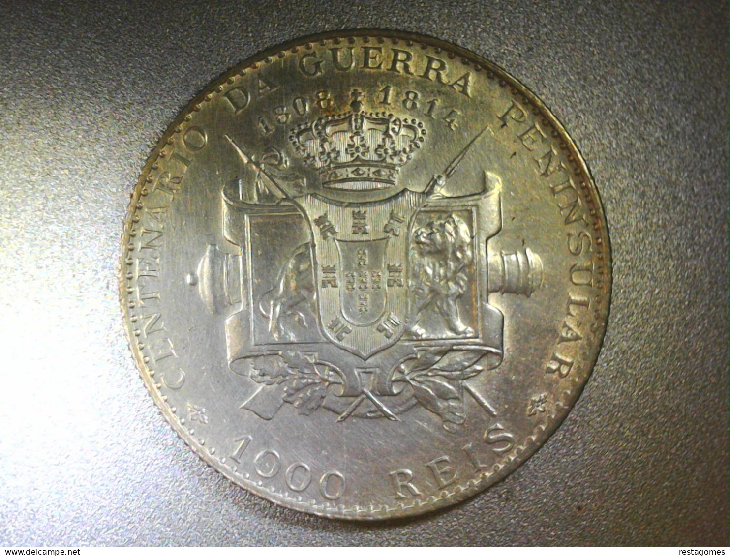 Portugal D. Manuel II - 1000 Reis 1910 - Portugal