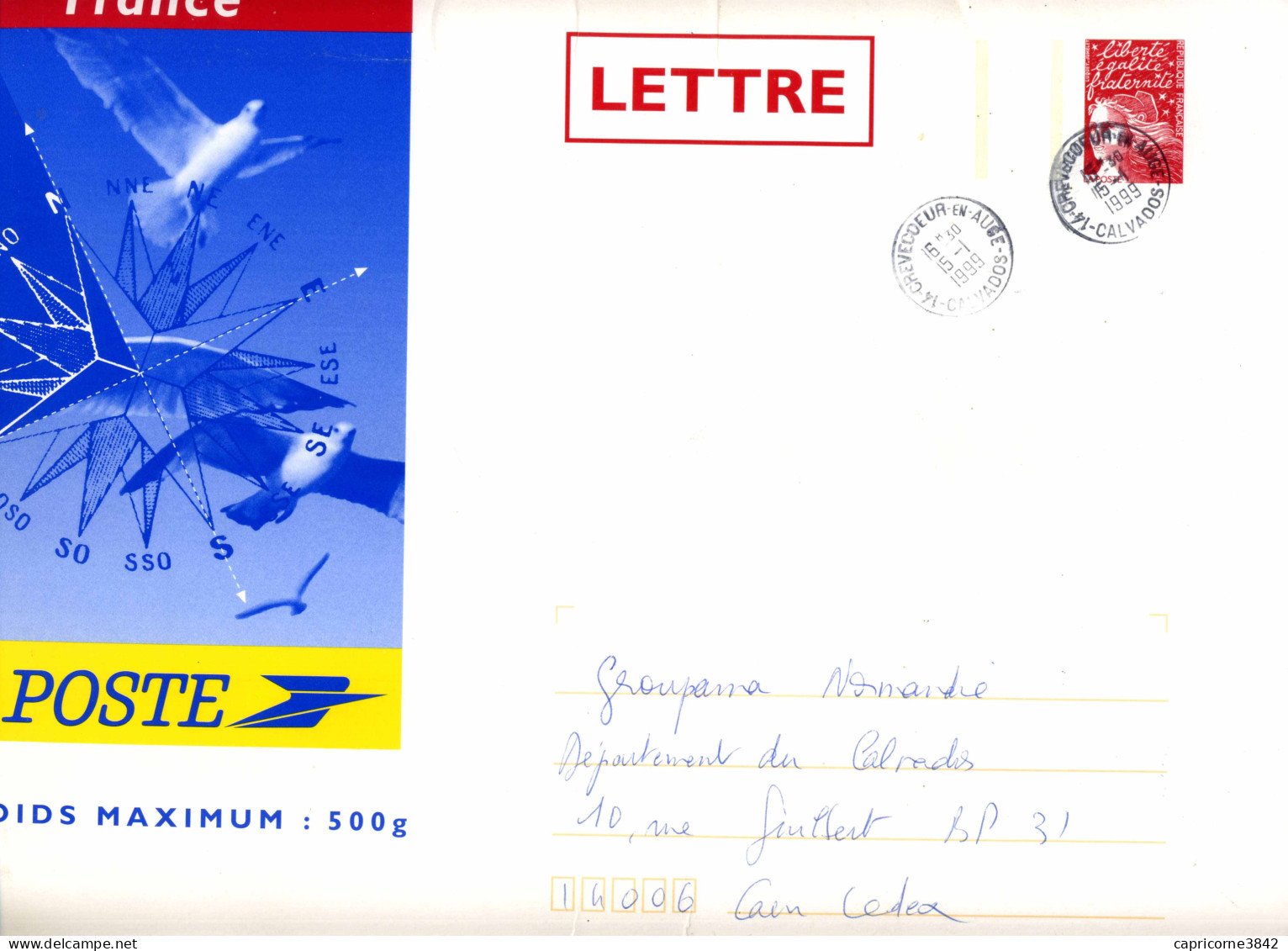 Lot Entiers Postaux  4 Enveloppes Cartonnées - 1 Format 33x25 Timbre Luquet +  3 Format 23x16 Timbre Briat - PAP:  Varia (1995-...)