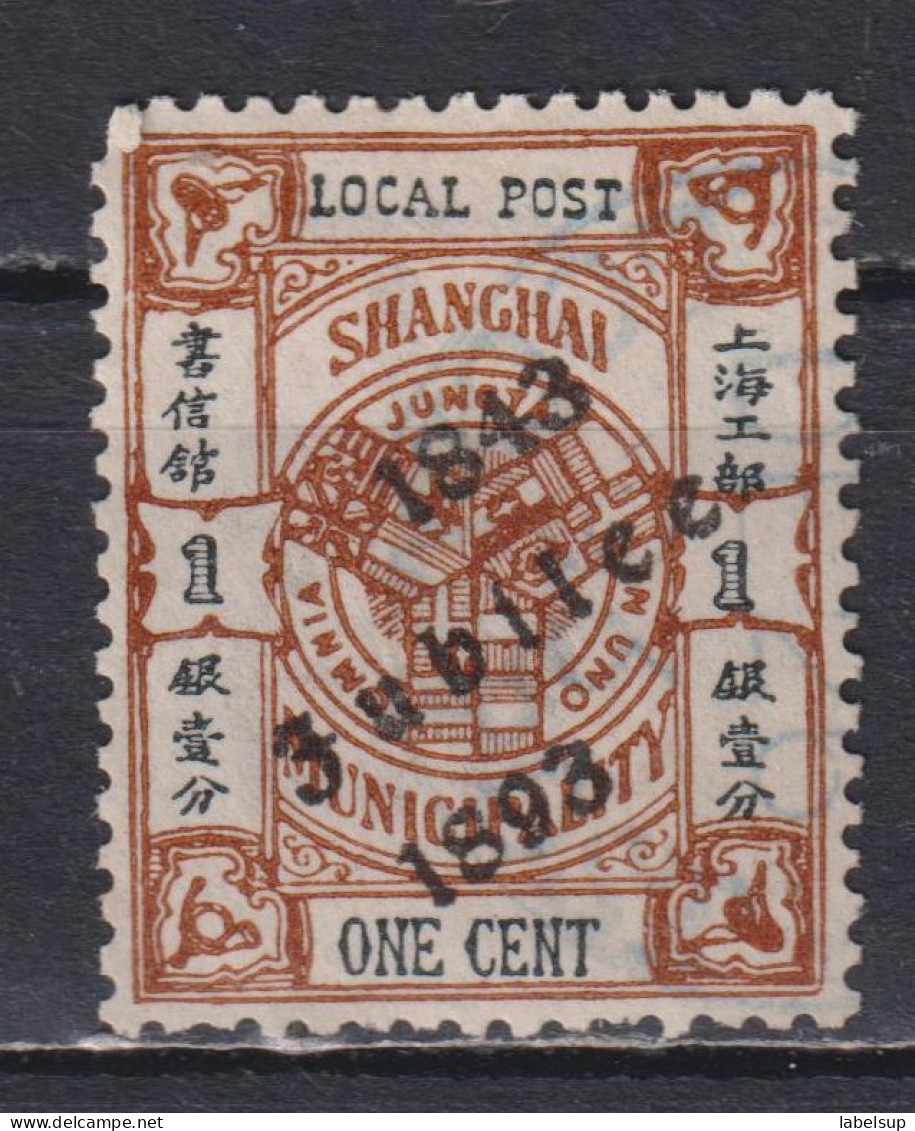 Timbre Neuf* De Chine Shanghaï De 1893 N° 109 MH - Unused Stamps