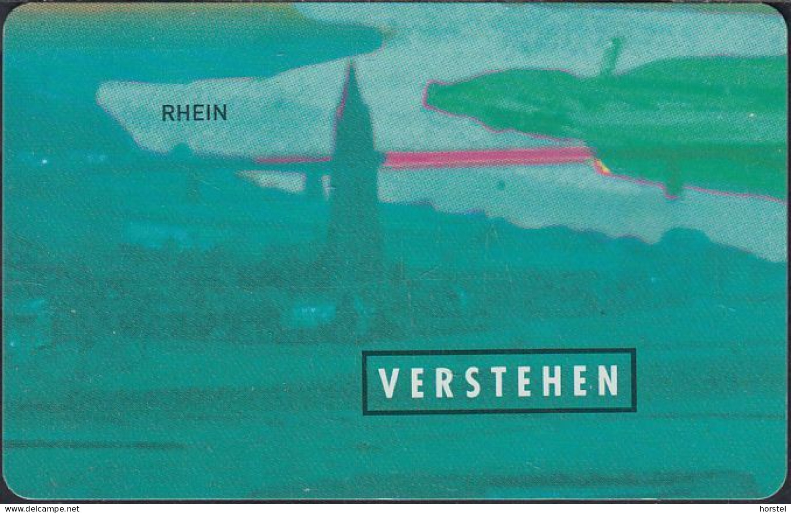 GERMANY P03/94 - Dt.-Niederländische Gemeinschaftsausgabe - Rhein - Puzzle Part - P & PD-Series: Schalterkarten Der Dt. Telekom