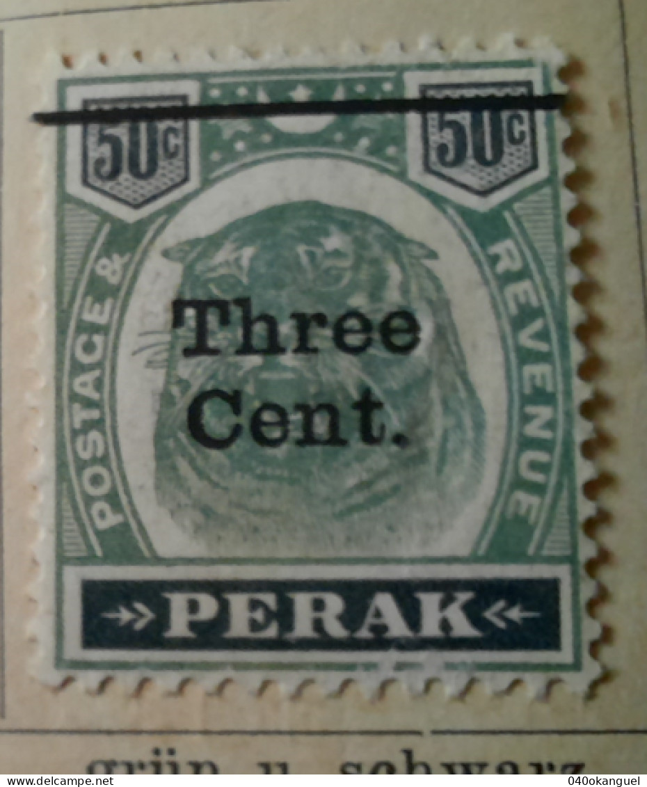 Malaysia Perak - 1 Marke Von 1900 Gem. Image - Perak