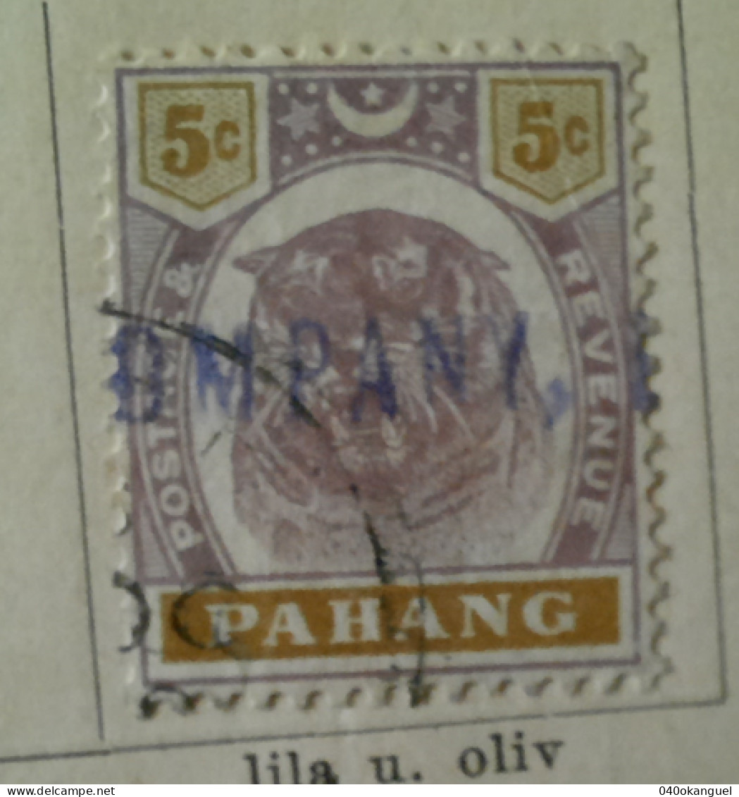 Malaysia Pahang  - 1 Marke Gem. Image - Pahang