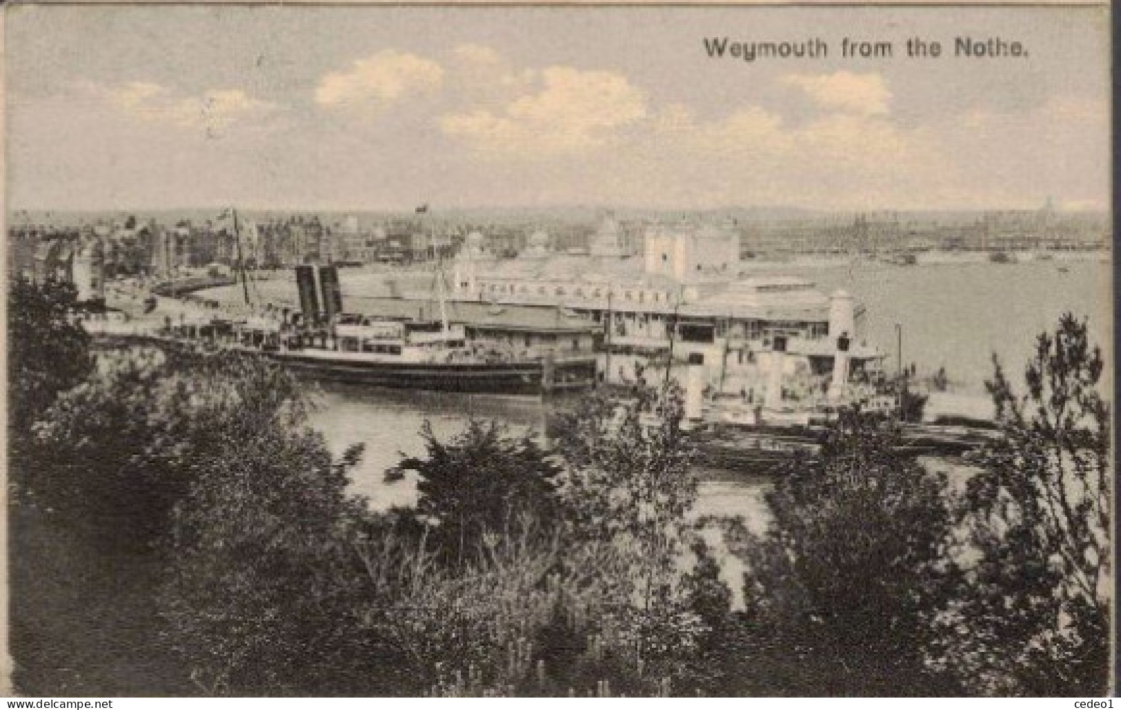 WEYMOUTH FROM THE NOTHE - Weymouth