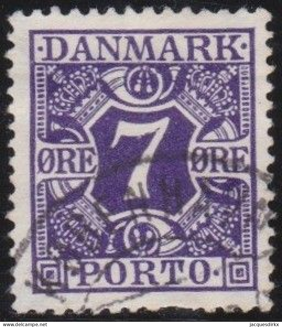 Denmark      .   Y&T     .     Taxe 23      .     O      .     Cancelled - Portomarken