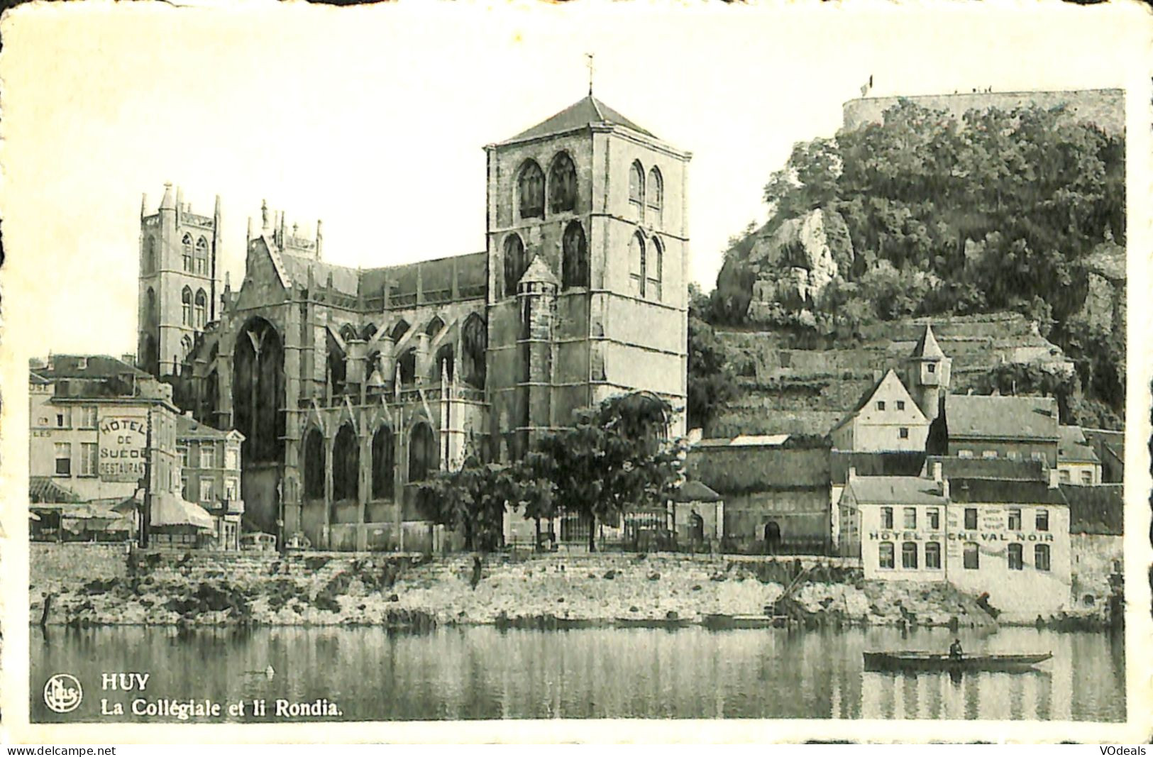 Belgique - Liège - Huy - La Collégiale Et Li Rondia - Huy