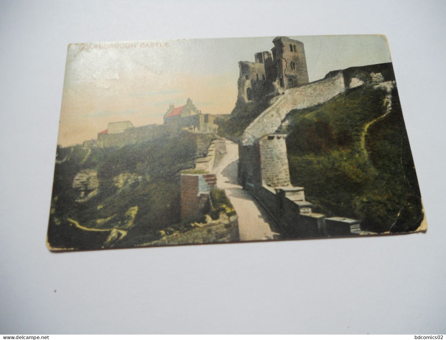 ROYAUME UNI CARTE COULEUR ANCIENNE LONDON SCARBOROUGH CASTLE  EDIT BD LONDON - Glamorgan