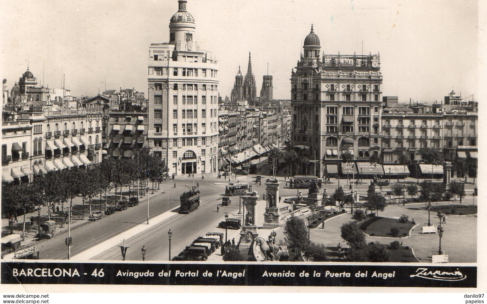 Cartolina Barcelona - Ávila