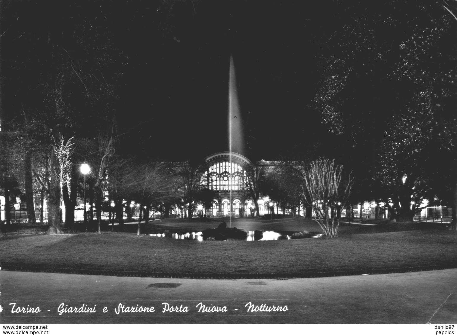 1958  CARTOLINA  TORINO - Stazione Porta Nuova