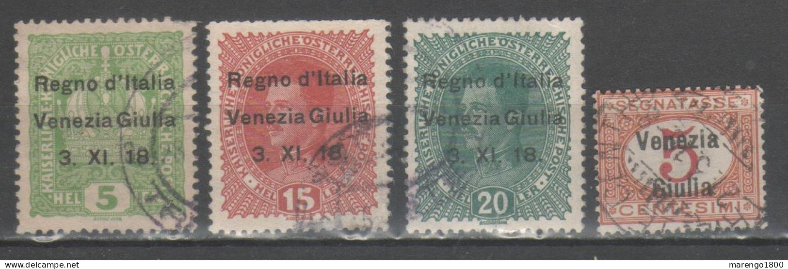 Venezia Giulia 1918 - Piccolo Lotto Usati          (g9357) - Venezia Giulia