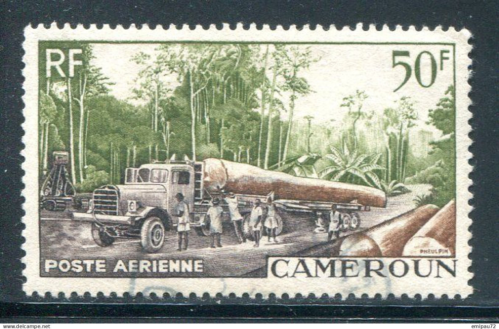 CAMEROUN- P.A Y&T N°46- Oblitéré - Luftpost