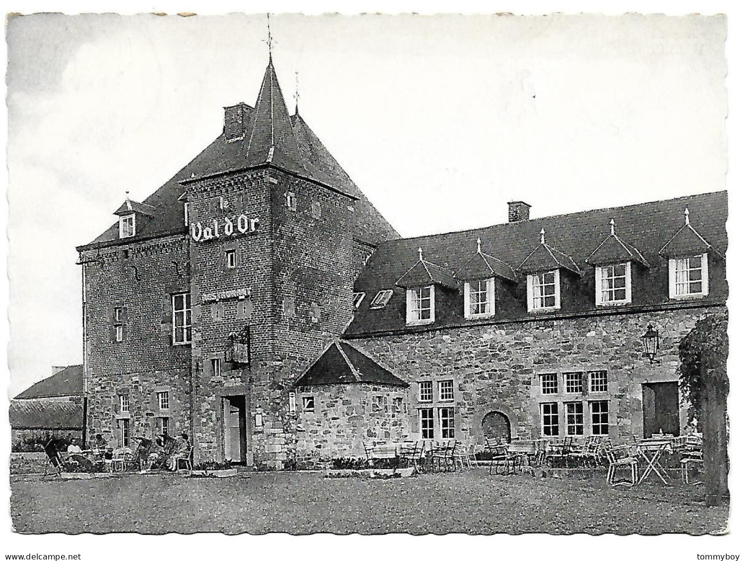 CPA Ocquier, Castel Du Val D'Or,  Hôtel-Restaurant Des Dix Javelles - Clavier