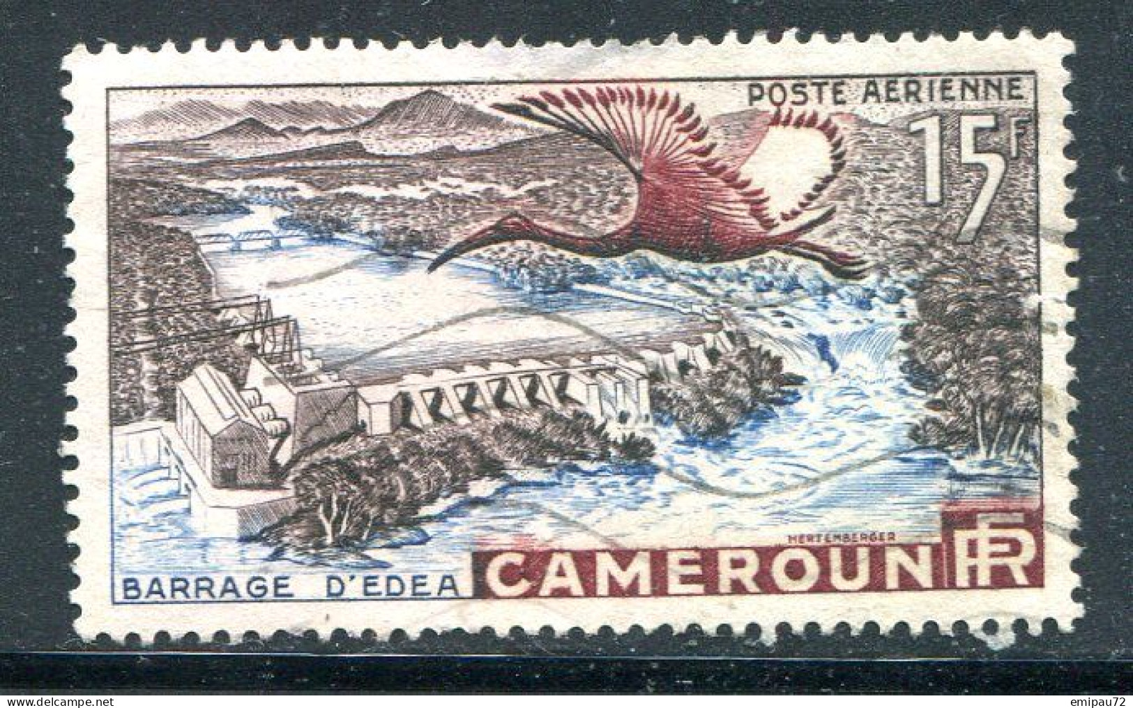 CAMEROUN- P.A Y&T N°43- Oblitéré - Airmail