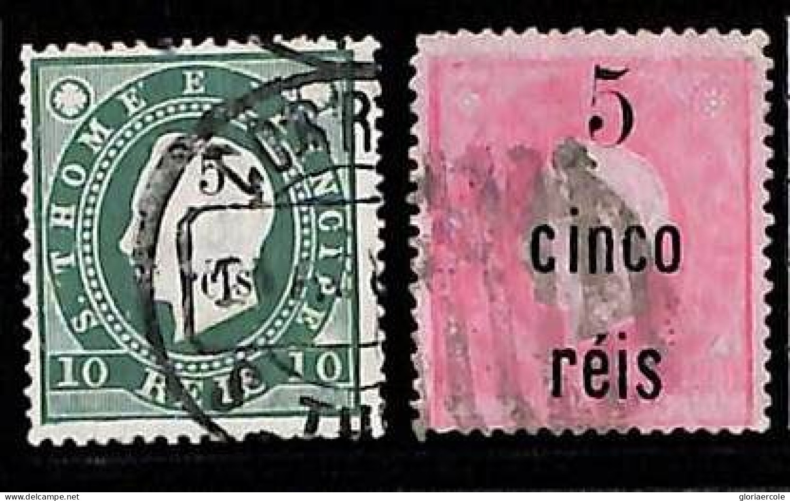 ZA0172c - S TOME E PRINCIPE - STAMPS - Mundifil # 24/25 Used - Nyassaland