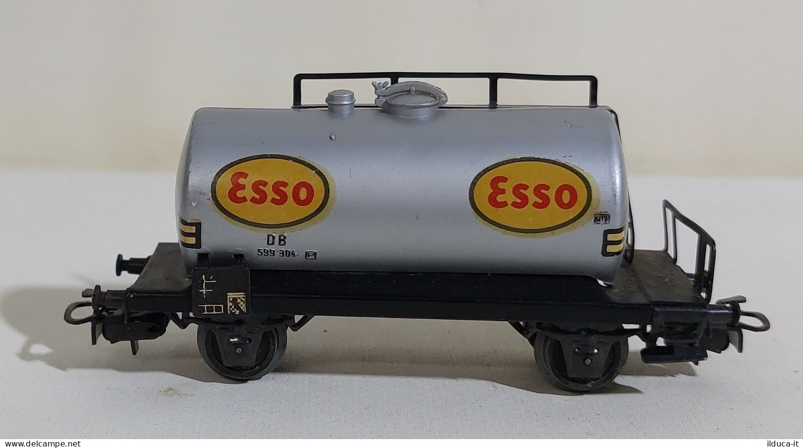 58630 Fermodellismo H0 Märklin DB599304 - Cisterna Carburante ESSO - Vagoni Merci