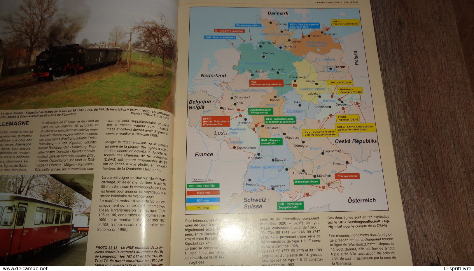 EN LIGNES Revue Ferroviaire N° 52 SNCB NMBS Chemins Fer Train Livrée Verte Diesel 60 Voie Etroite Jonction Nord Midi - Chemin De Fer & Tramway