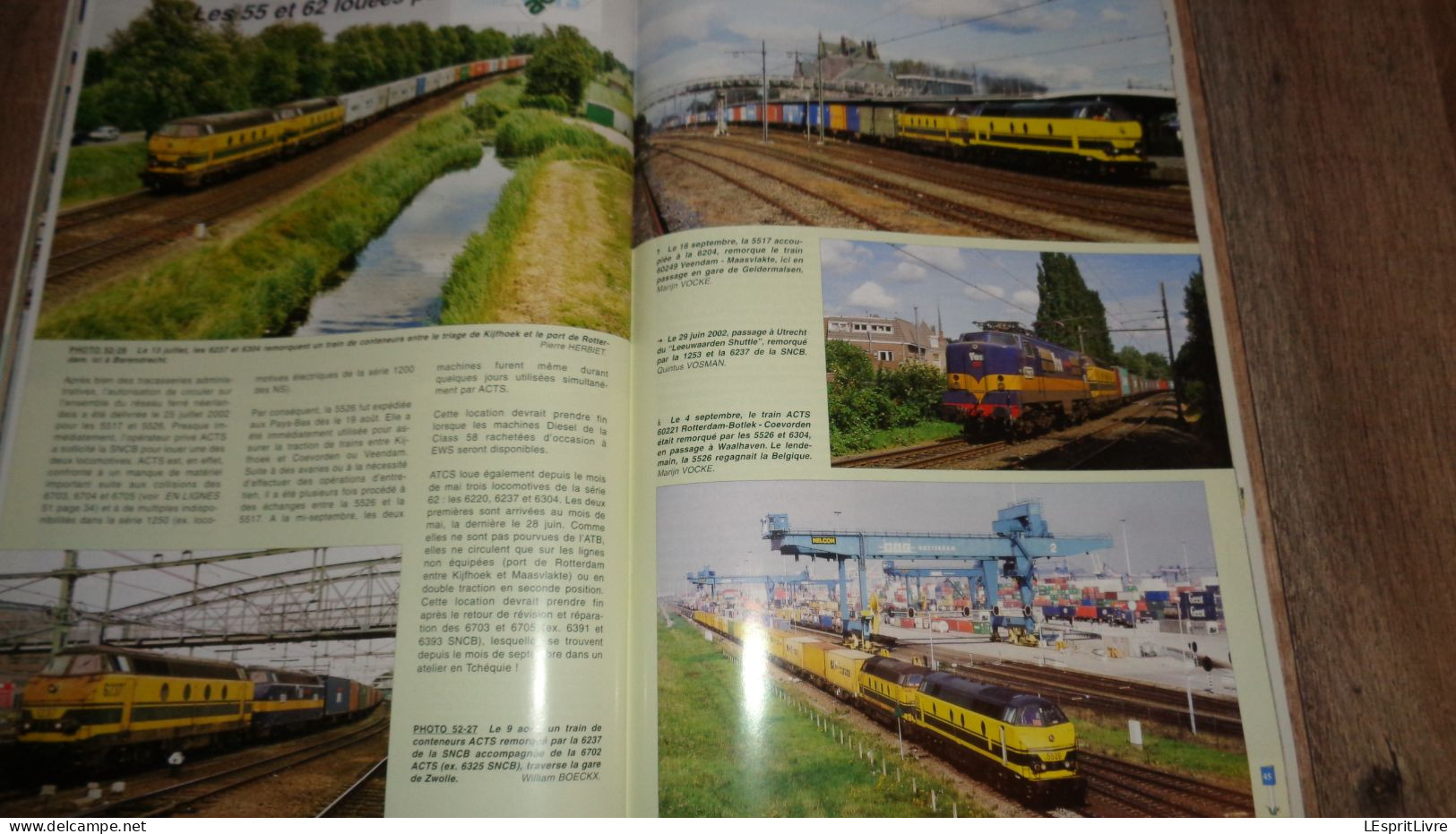 EN LIGNES Revue Ferroviaire N° 52 SNCB NMBS Chemins Fer Train Livrée Verte Diesel 60 Voie Etroite Jonction Nord Midi