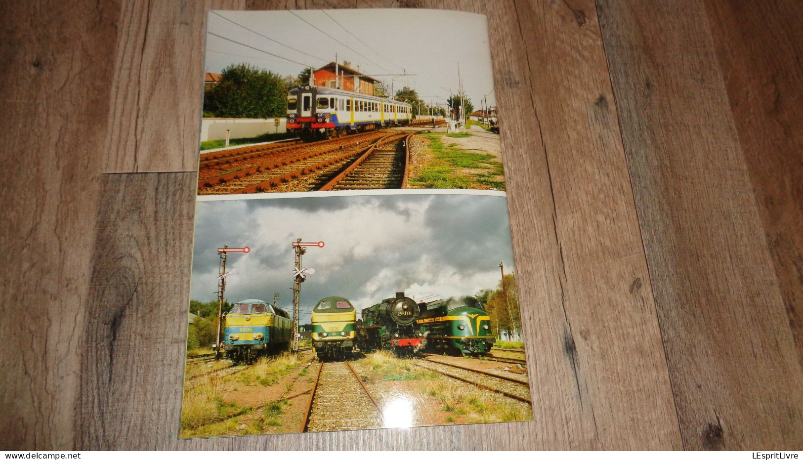 EN LIGNES Revue Ferroviaire N° 52 SNCB NMBS Chemins Fer Train Livrée Verte Diesel 60 Voie Etroite Jonction Nord Midi