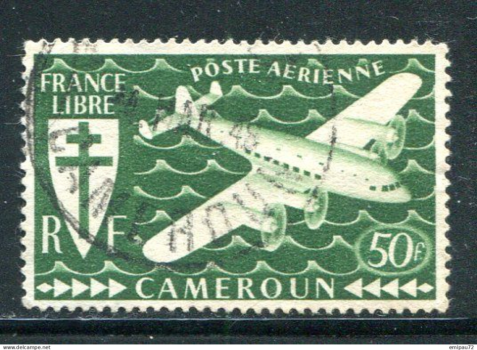 CAMEROUN- P.A Y&T N°17- Oblitéré - Airmail