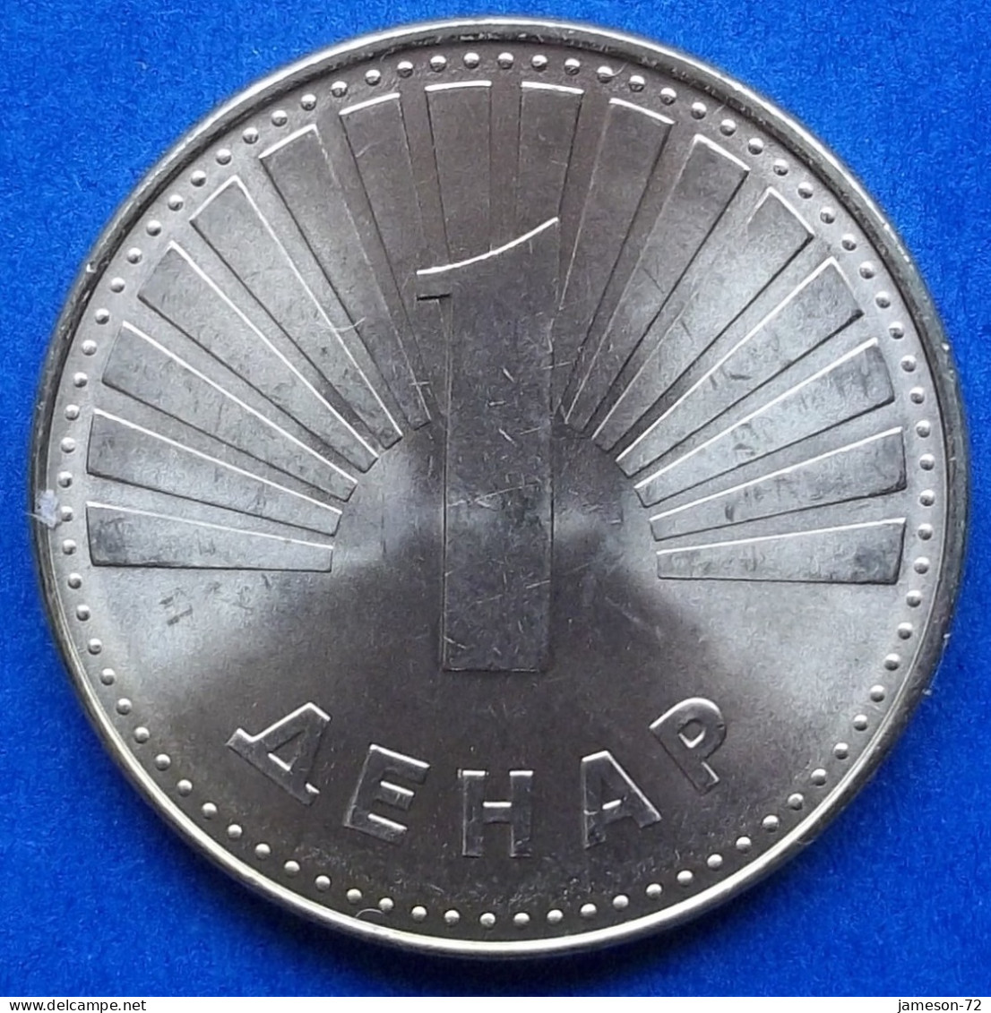 MACEDONIA - 1 Denar 2016 "Macedonian Sheepdog" KM# 2a Republic (1991) - Edelweiss Coins - Macédoine Du Nord