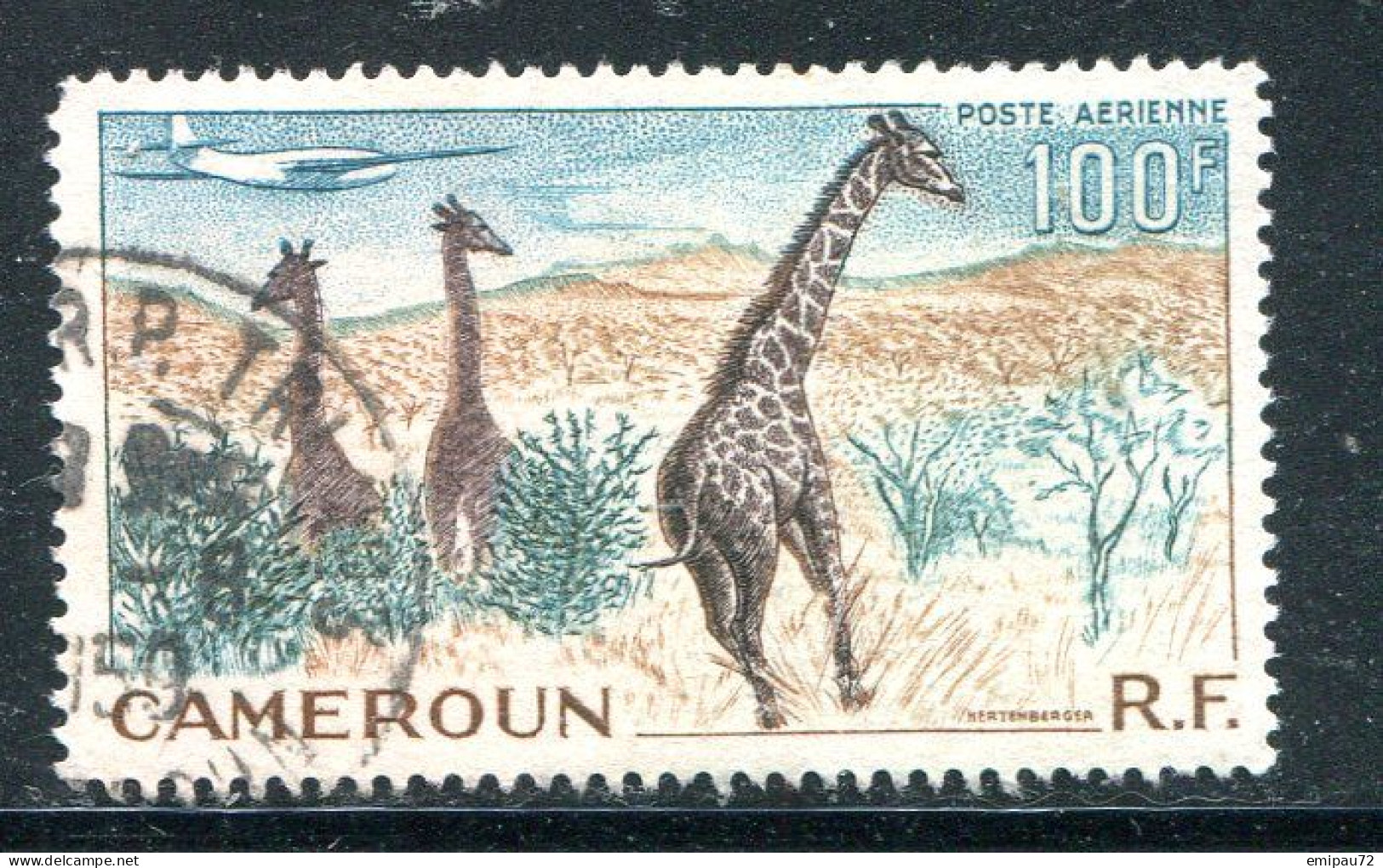 CAMEROUN- P.A Y&T N°47- Oblitéré - Airmail