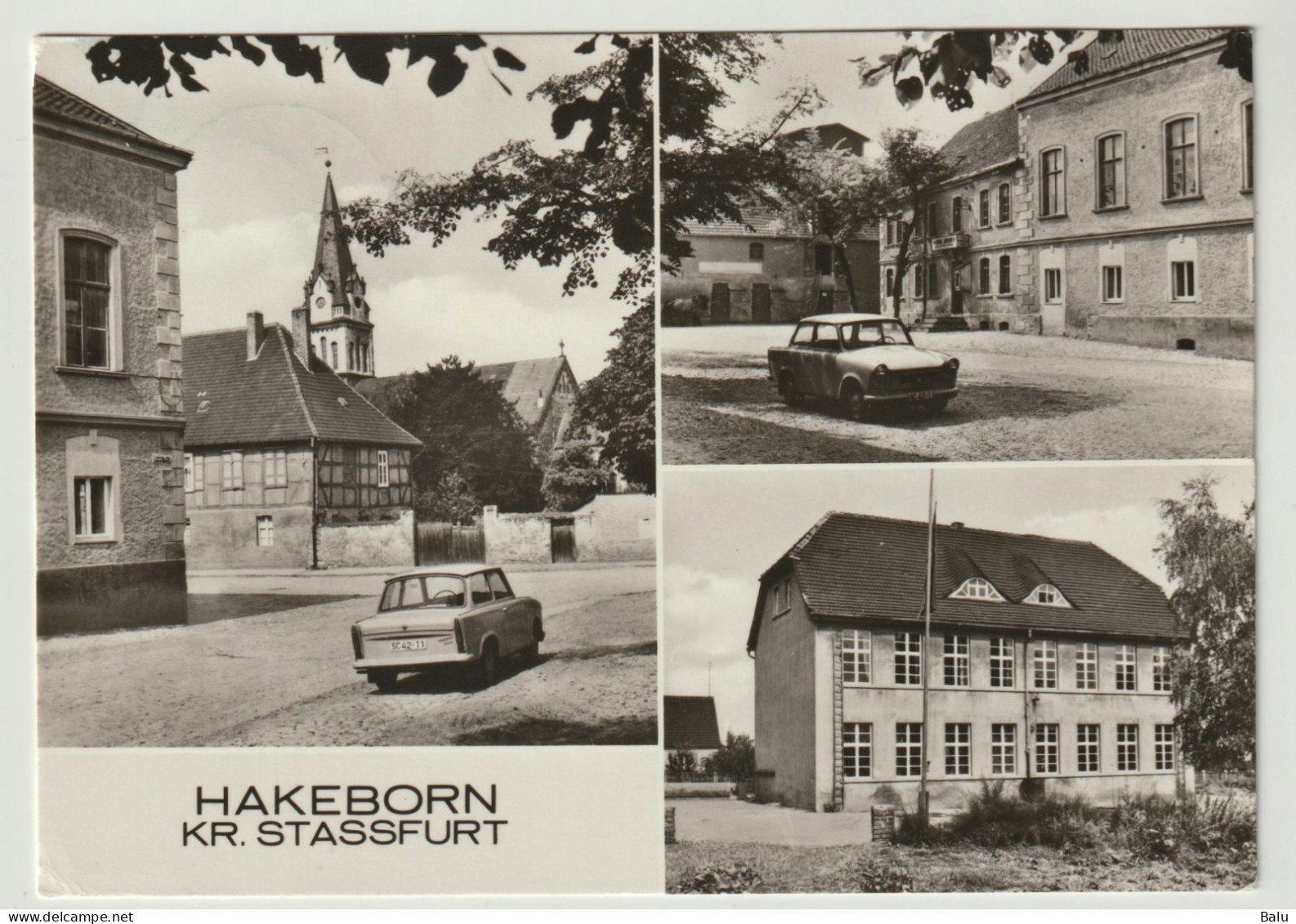 MBK S/w Hakeborn Kr. Stassfurt, 1979; Postalisch Gelaufen, Siehe 3 Scans - Stassfurt