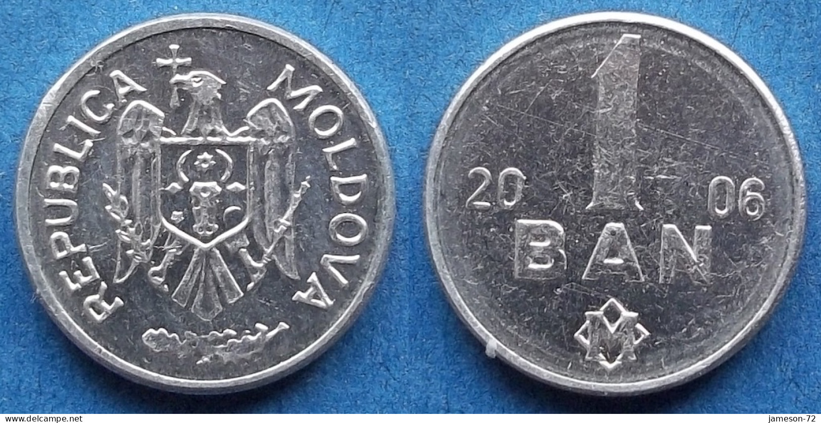 MOLDOVA - 1 Ban 2006 KM# 1 Republic (1991) - Edelweiss Coins - Moldova