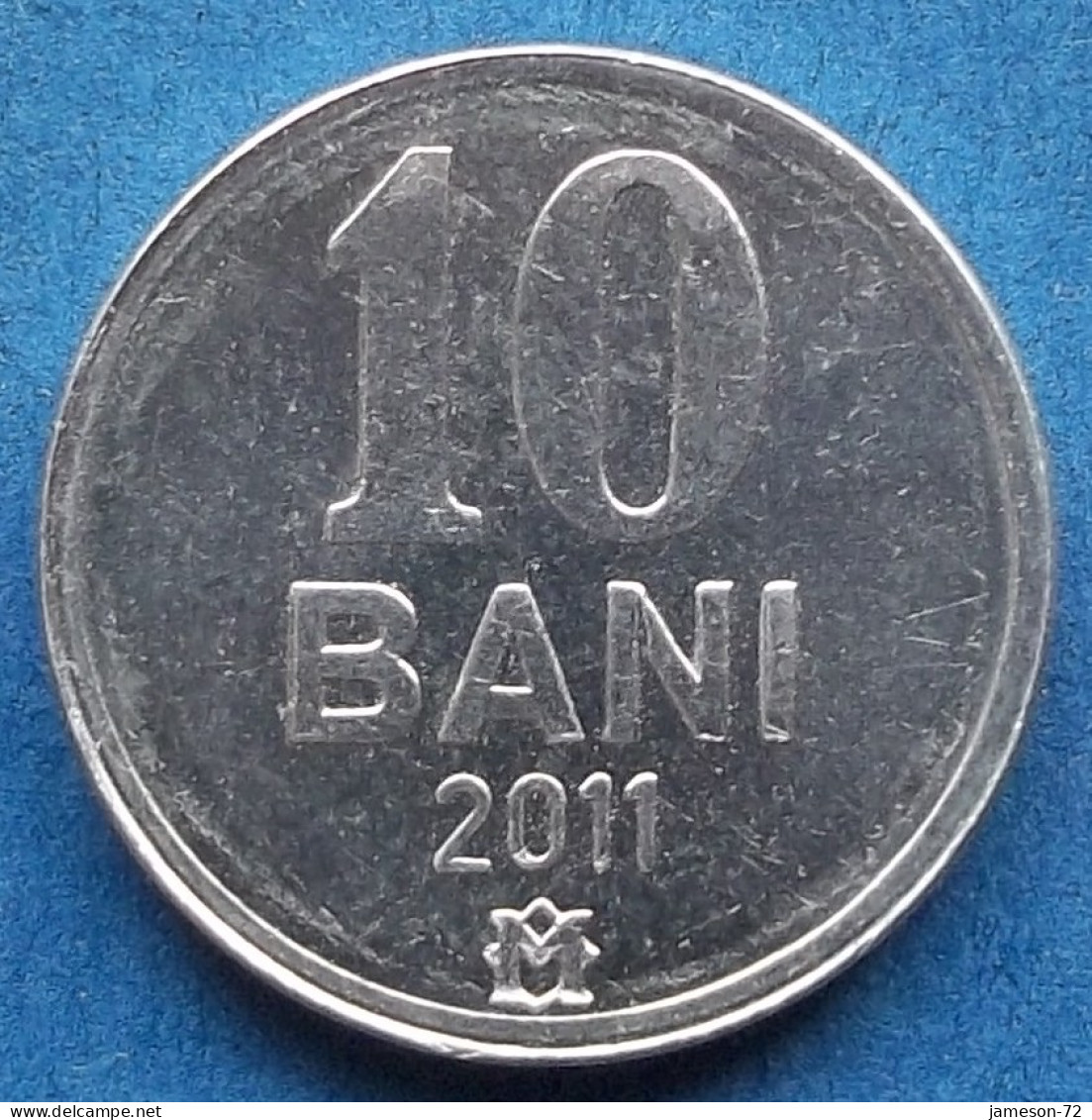 MOLDOVA - 10 Bani 2011 KM# 7 Republic (1991) - Edelweiss Coins - Moldavië