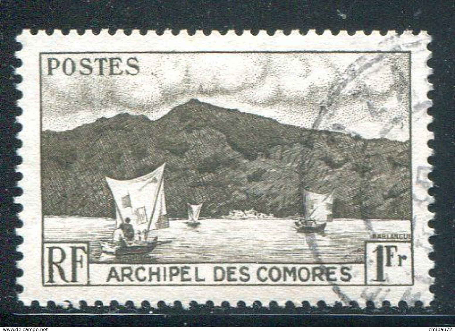 COMORES- Y&T N°3- Oblitéré - Used Stamps