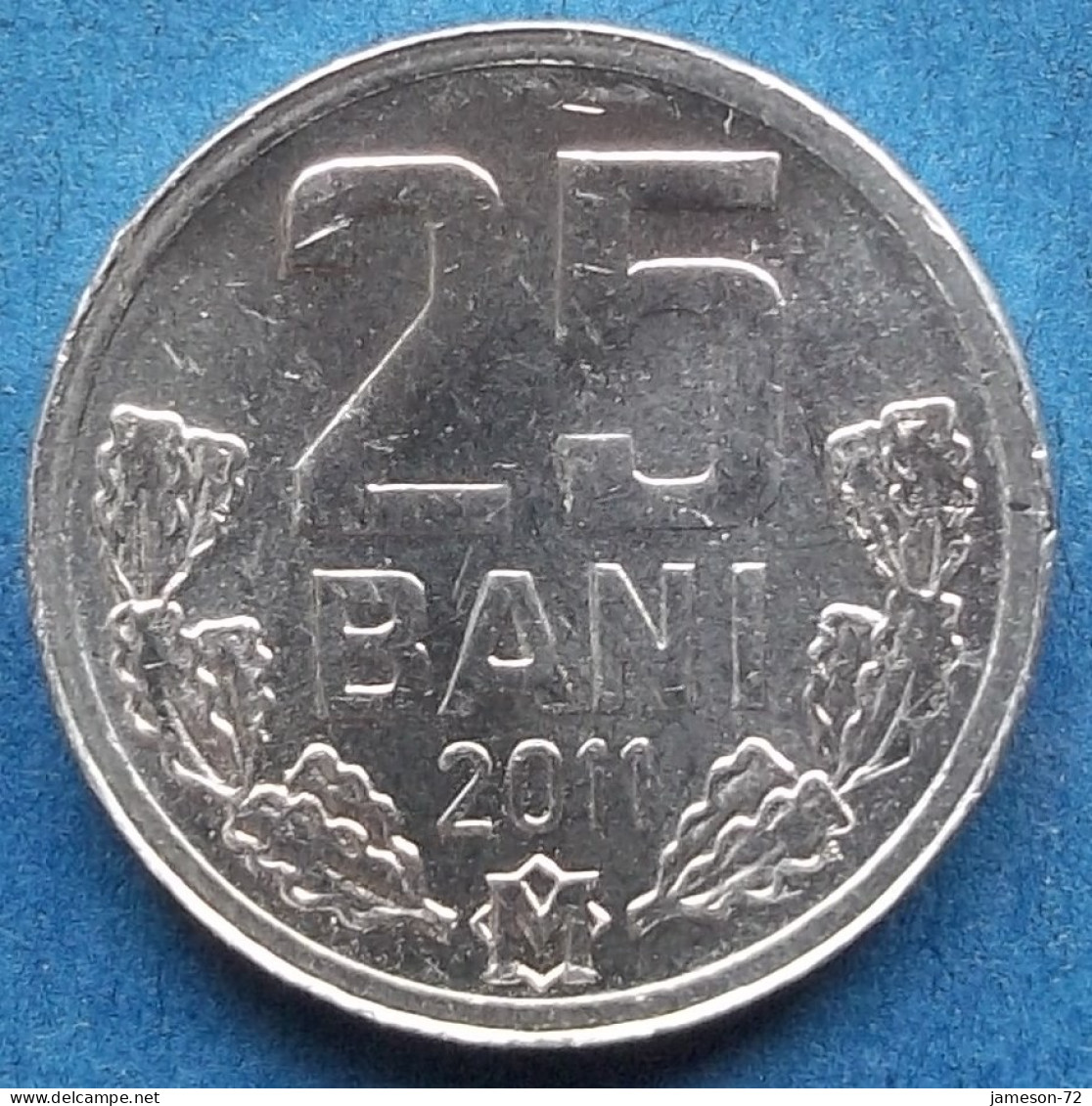 MOLDOVA - 25 Bani 2011 KM# 3 Republic (1991) - Edelweiss Coins - Moldavie