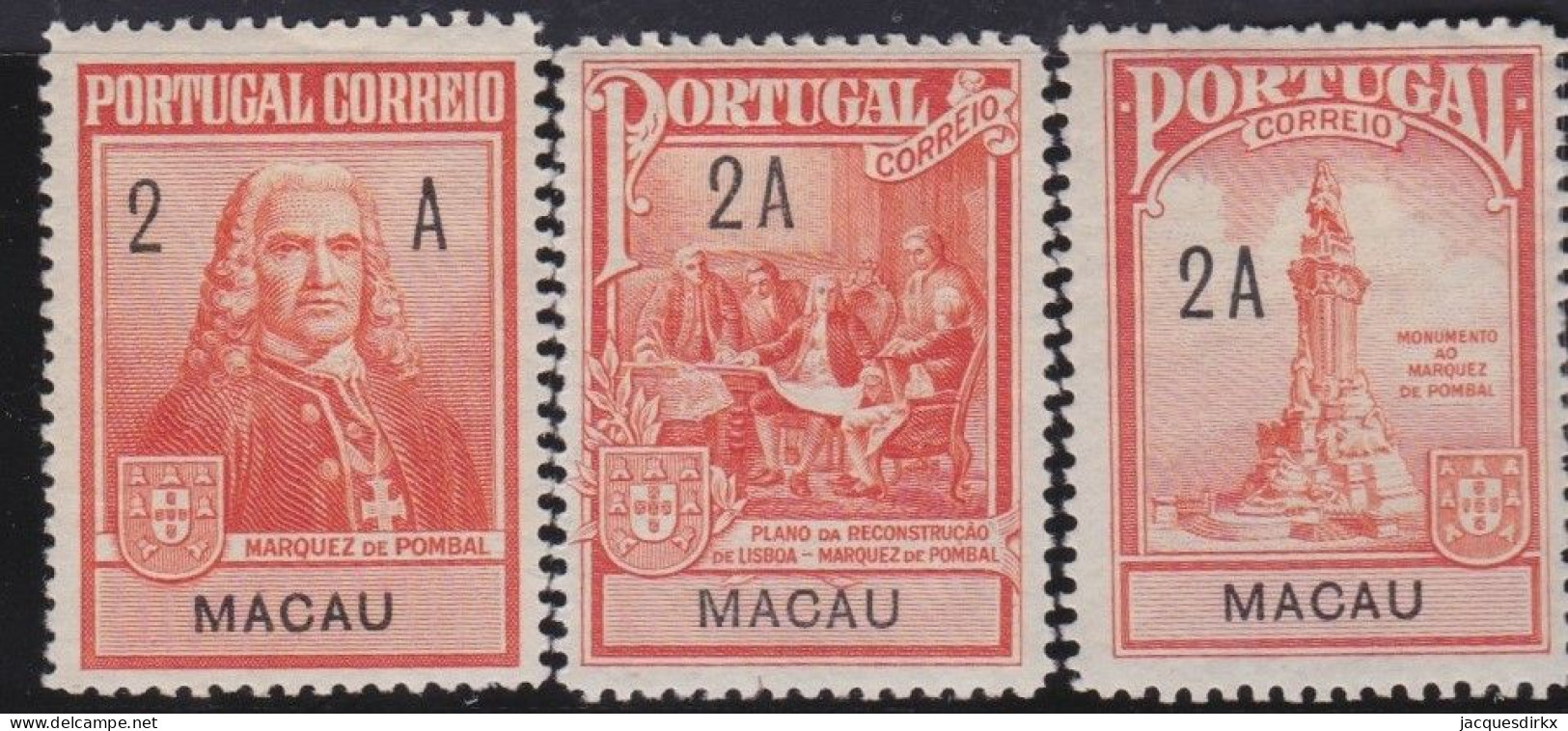 Macau      .    Michel     .   4/6          .     *         .     Mint-hinged - Unused Stamps