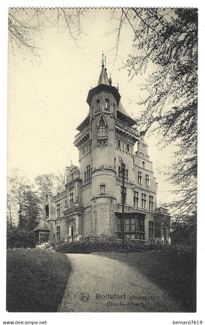 Belgique -   Boitsfort -  Chateau  Charles Albert - Watermaal-Bosvoorde - Watermael-Boitsfort