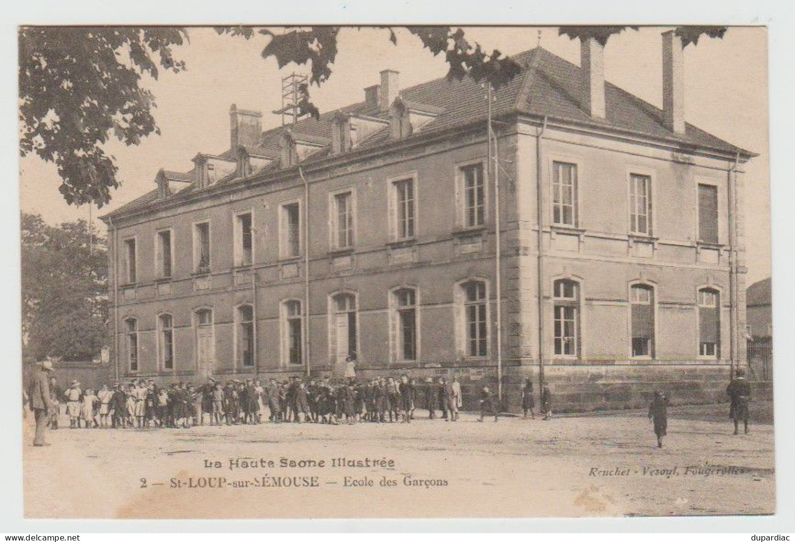 70 - Haute Saône /  SAINT LOUP Sur SEMOUSE -- Ecole De Garçons. - Saint-Loup-sur-Semouse