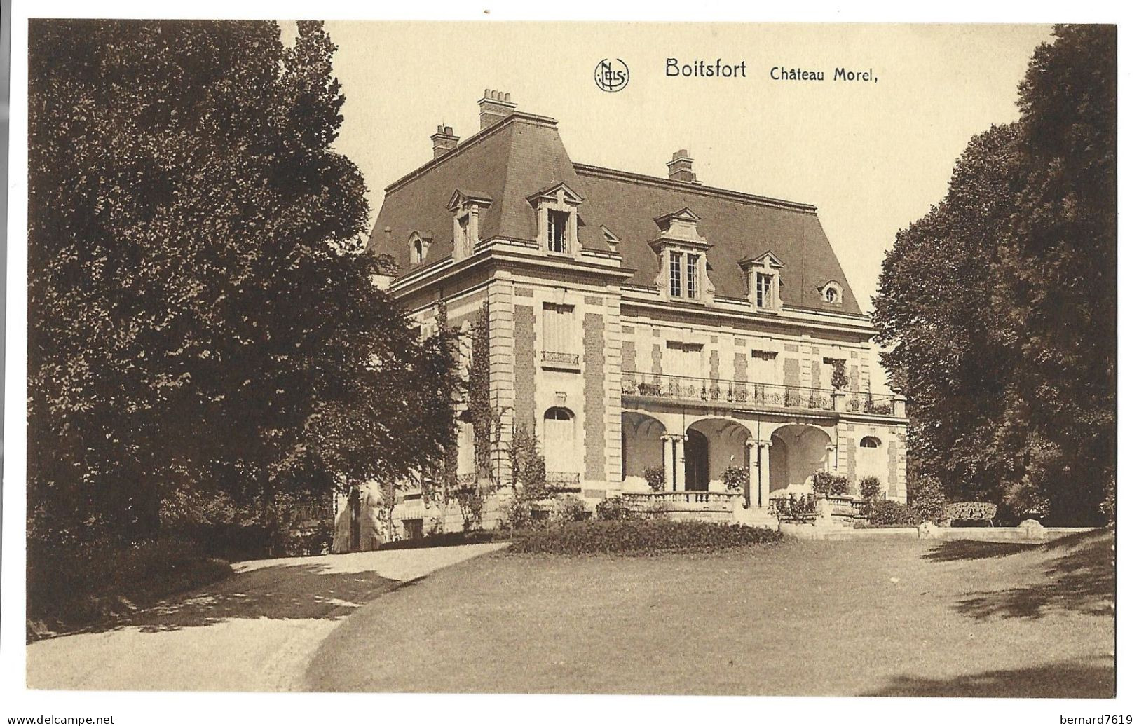 Belgique -   Boitsfort -  Chateau  Morel - Watermaal-Bosvoorde - Watermael-Boitsfort
