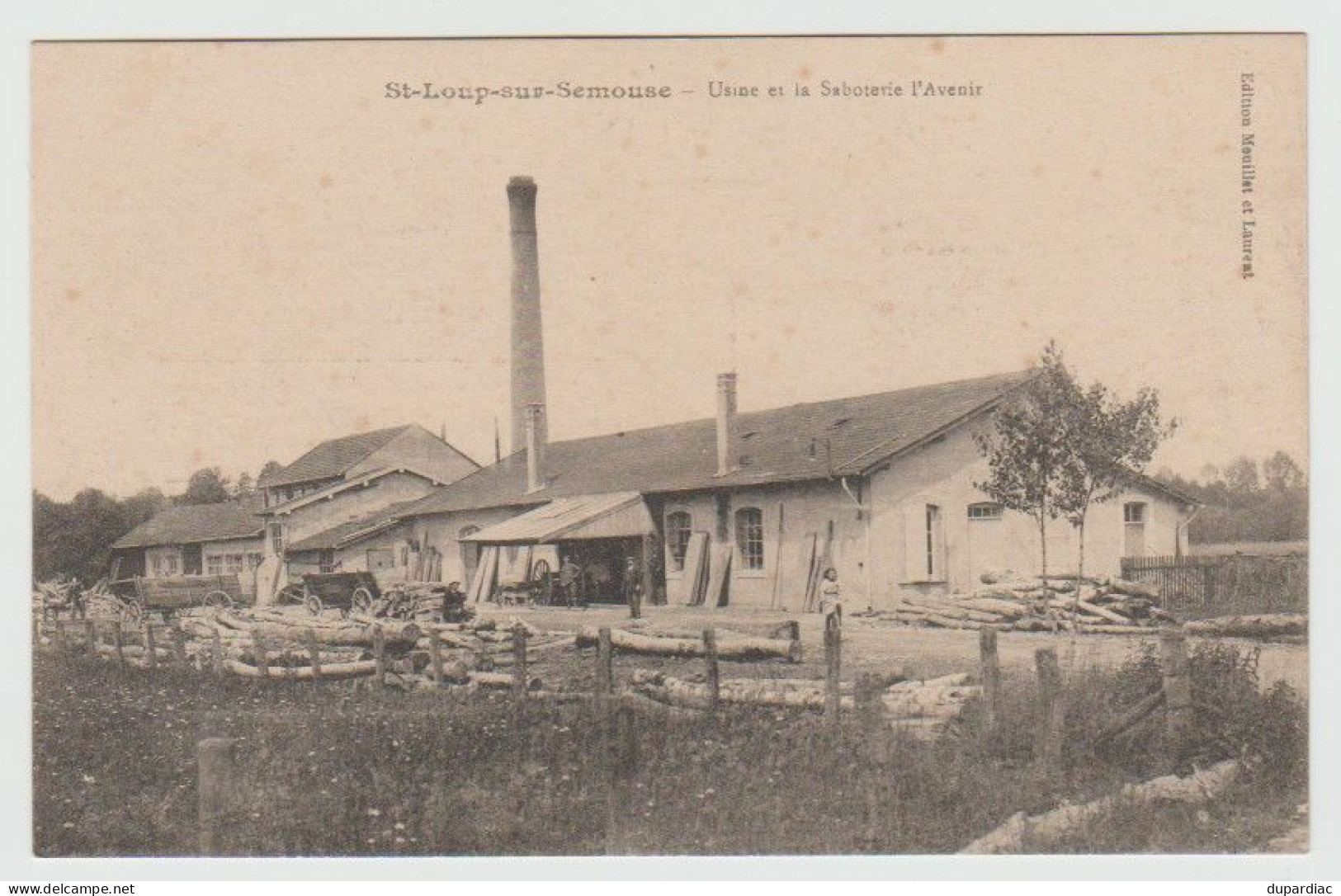 70 - Haute Saône /  SAINT LOUP Sur SEMOUSE -- Usine Et La Saboterie L'Avenir. - Saint-Loup-sur-Semouse