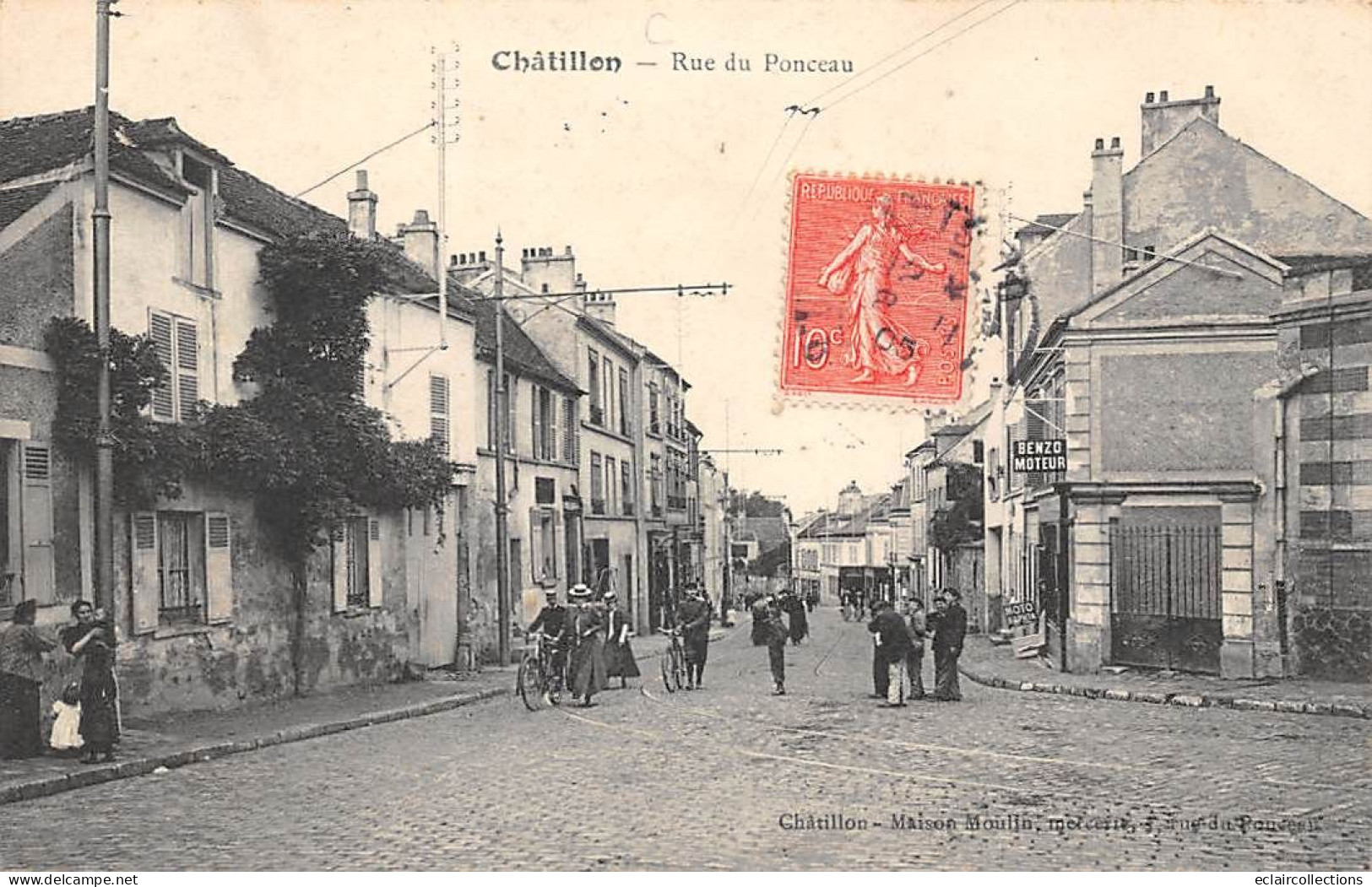 Châtillon       92         Rue Du Ponceau         (voir Scan) - Châtillon